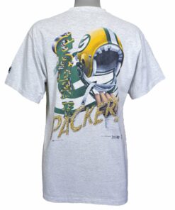 NFL Green Bay Packers T-Shirt 1990s Vintage Style Hoodie Sweatshirt Reprinted Full Size Gifts for Fans