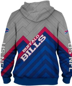 NFL Hoodies 3D Men Buffalo Bills Hoodies Gifts for Fans