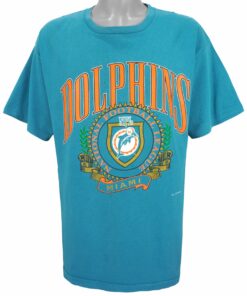 NFL Miami Dolphins T-Shirt 1993 Vintage Style Hoodie Sweatshirt Reprinted Full Size Gifts for Fans