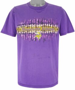 NFL Minnesota Vikings T-Shirt 2000 Vintage Style Hoodie Sweatshirt Reprinted Full Size Gifts for Fans
