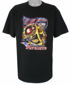 NFL New England Patriots, Super Bowl Champions Ring T-Shirt 2002 Vintage Style Hoodie Sweatshirt Reprinted Full Size Gifts for Fans