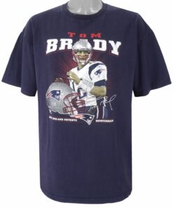 NFL New England Patriots Tom Brady T-Shirt Vintage Style Hoodie Sweatshirt Reprinted Full Size Gifts for Fans
