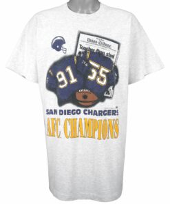 NFL San Diego Chargers Spell-Out T-Shirt 1994 Vintage Style Hoodie Sweatshirt Reprinted Full Size Gifts for Fans