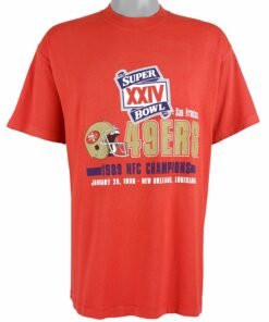 NFL San Francisco 49ers T-Shirt 1990 Vintage Style Hoodie Sweatshirt Reprinted Full Size Gifts for Fans
