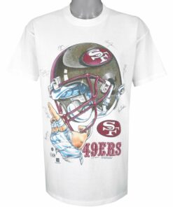 NFL San Francisco 49ers T-Shirt 1996 Vintage Style Hoodie Sweatshirt Reprinted Full Size Gifts for Fans