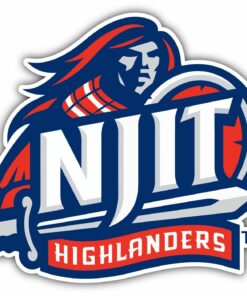 NJIT Highlanders College NCAA Logo Vinyl Decals Sticker For Car Truck Door And Window Laptop Gifts For Fans