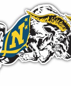 Navy Midshipmen University College NCAA Logo Vinyl Decals Sticker For Car Truck Door And Window Laptop Gifts For Fans