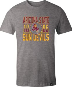 Ncaa Arizona State Sun Devils Adult NCAA Retro Stacked Image One Everyday Short Sleeve T-Shirt, Arizona State Sun Devils NCAA Sweatshirts, Hoodie, Shirt Gifts for Fans