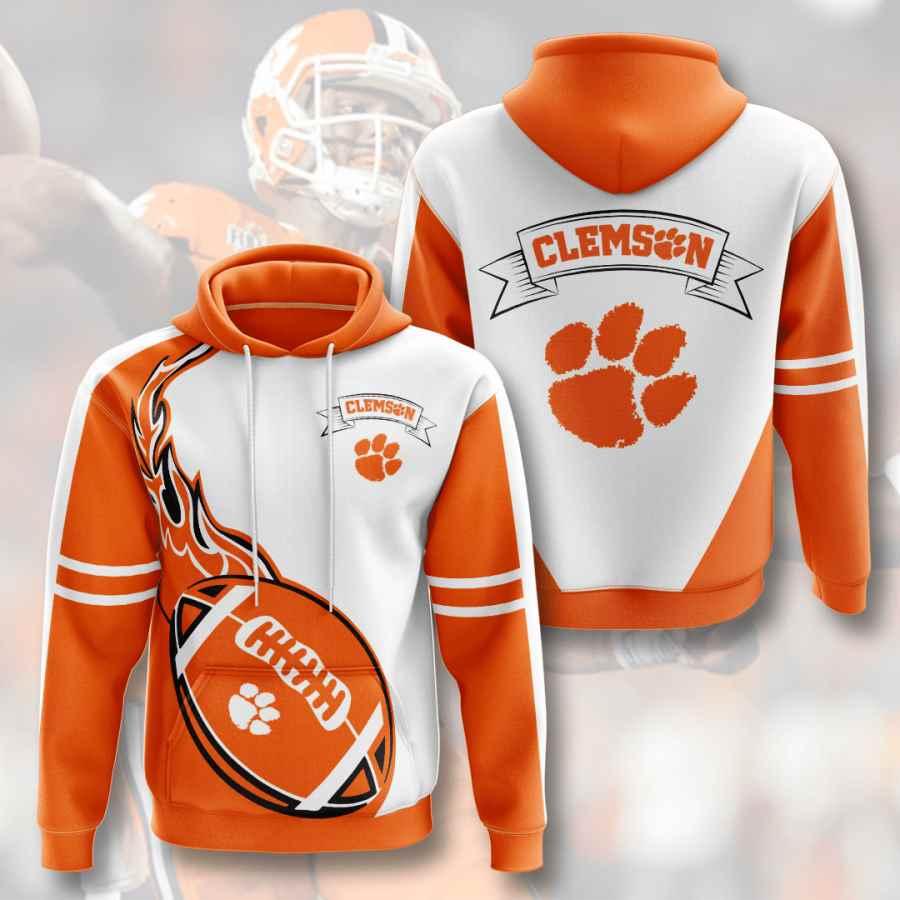 Ncaa Clemson Tigers 3D All Over Print Hoodie, Zip-Up Hoodie