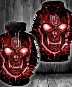 Ncaa- Oklahoma Sooners 3D All Over Print Hoodie, Zip-Up Hoodie