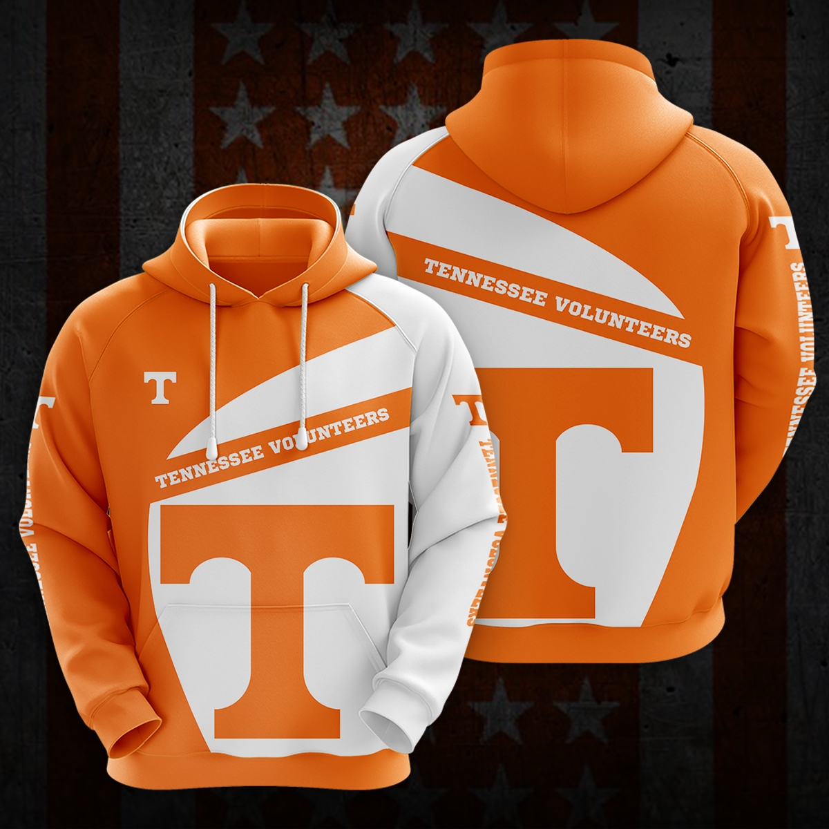 Ncaa Tennessee 3D All Over Print Hoodie, Zip-Up Hoodie 1