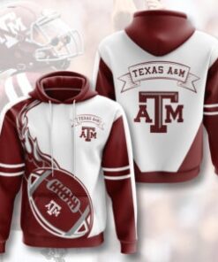 Ncaa- Texas A&M 3D All Over Print Hoodie, Zip-Up Hoodie