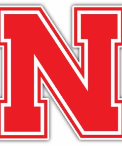 Nebraska Cornhuskers College NCAA Logo Vinyl Decals Sticker For Car Truck Door And Window Laptop