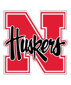 Nebraska Cornhuskers Full Color Vinyl Decal For Car Door Windows Gifts For Football Fans