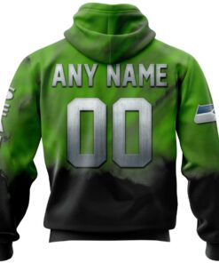 New England Patriots Skull Hoodies Custom Name & Number Gifts for Fans