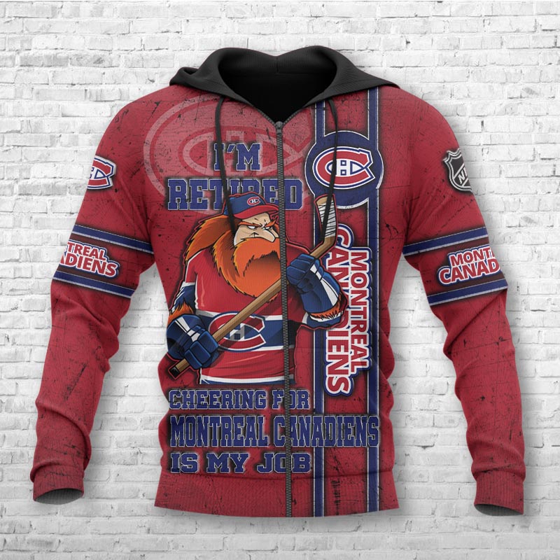 New Jersey Devils Hoodies I'm Retired Gifts for Fans