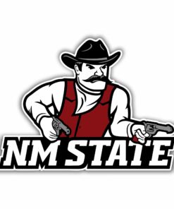 New Mexico State Full Color Vinyl Sticker For Car Door Windows Gifts For Football Fans