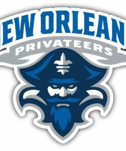 New Orleans Privateers College NCAA Logo Vinyl Decals Sticker For Car Truck Door And Window Laptop Gifts For Fans