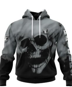 New Orleans Saints Skull Hoodies Custom Name & Number Gifts for Fans