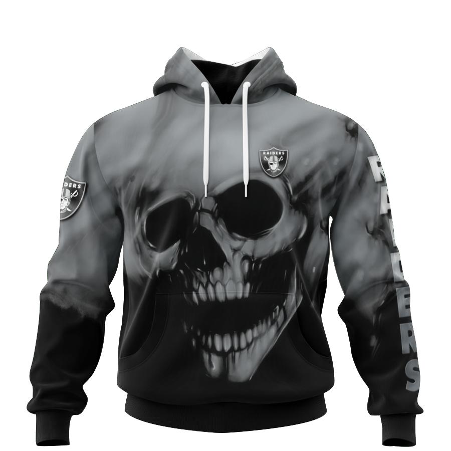 New Orleans Saints Skull Hoodies Custom Name & Number Gifts for Fans