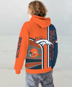 New York Giants Zipper Hoodies Striped Banner Gifts for Fans