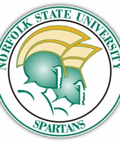 Norfolk State Spartans College NCAA Logo Vinyl Decals Sticker For Car Truck Door And Window Laptop Gifts For Fans