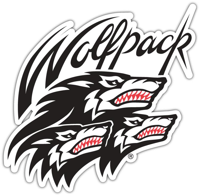 North Carolina State Wolfpack NCAA Vinyl Decals Sticker For Car Truck Door And Window Laptop Gifts