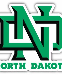 North Dakota Fighting Sioux College NCAA Logo Vinyl Decals Sticker For Car Truck Door And Window Laptop Gifts For Fans