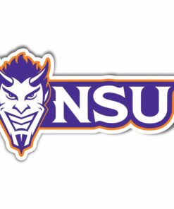 Northwestern State Full Color Vinyl Decal For Car Door Windows Gifts For Football Fans