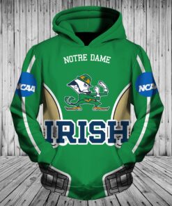 Notre Dame Fighting Irish Hoodies 3D Helmets Gifts for Fans