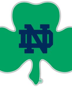Notre Dame Fighting Irish NCAA Logo Vinyl Decals Sticker For Car Truck Door And Window Laptop Gift For Fans