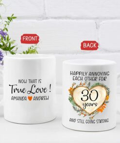 Now That Is True Love Mug, Personalized Couple Mug, Custom Valentines Day Mug For Lover, Custom Couple Coffee Mug, Mr And Mrs Mug, Wife And Husband Gifts, Lover Cup