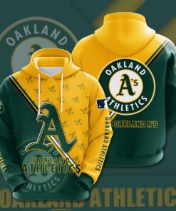 Oakland Athletics Football Oakland Athletics 3D All Over Print Zip Hoodie Gifts For Ncaa Fans