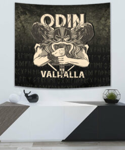Odin Valhalla Tapestry for Wall Décor
