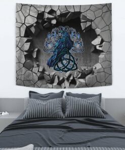 Odin Viking Tapestry Gold Version Wall Décor