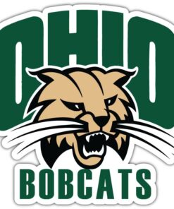 Ohio Bobcats NCAA Logo Vinyl Decals Sticker For Car Truck Door And Window Laptop Gifts For Fan