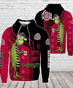 Ohio State Buckeyes 3D All Over Print Zip Hoodie Gifts For University Ncaa Fans