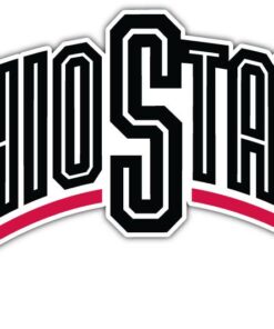 Ohio State Buckeyes NCAA Logo Vinyl Decals Sticker For Car Truck Door And Window Laptop Gifts For Fans