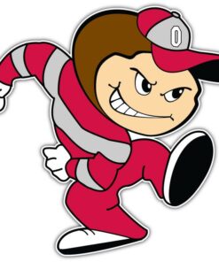 Ohio State Buckeyes NCAA Logo Vinyl Decals Sticker For Car Truck Door And Window Laptop Gifts For Fans