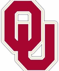 Oklahoma Sooners Helmet NCAA Logo Vinyl Decals Sticker For Car Truck Door And Window Laptop Gifts For Fan