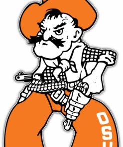 Oklahoma State Cowboys NCAA Logo Vinyl Decals Sticker For Car Truck Door And Window Laptop