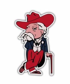 Ole Miss Rebels Full Color Vinyl Sticker For Car Door Windows Gifts For Football Fans