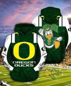 Oregon Ducks For 3D All Over Print Zip Hoodie Gifts For Ncaa Fans