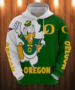 Oregon Ducks Hoodies Mascot Printed Gifts for Fans
