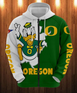Oregon Ducks Hoodies Mascot Printed Gifts for Fans