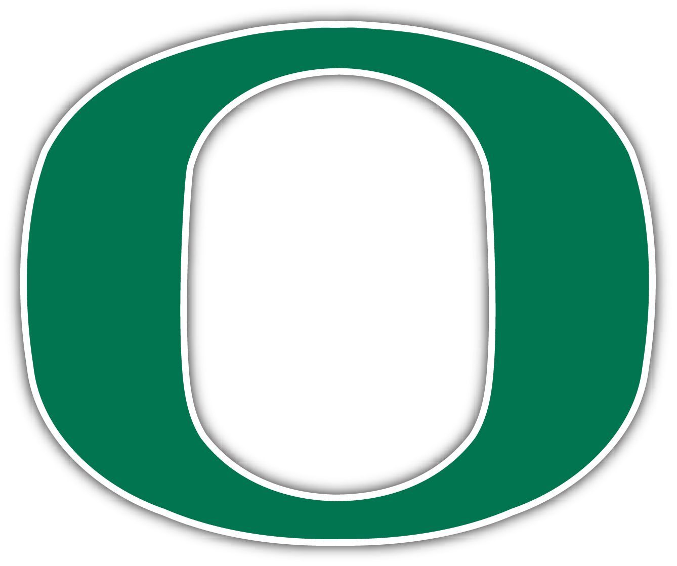 Oregon Ducks University College NCAA Logo Vinyl Decals Sticker For Car Truck Door And Window Laptop Gifts For Fans