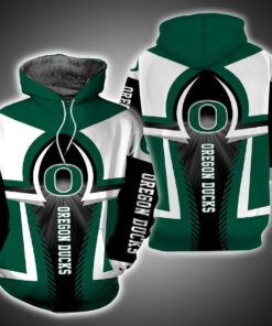 Oregon Ducks Ver.12 3D All Over Print Zip Hoodie Gifts For Ncaa Fans
