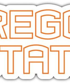Oregon State Beavers NCAA Logo Vinyl Decals Sticker For Car Truck Door And Window Laptop Gifts For Fans