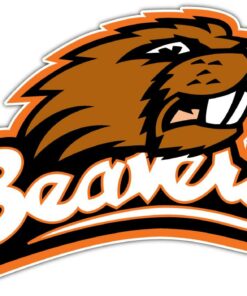 Oregon State Beavers NCAA Logo Vinyl Decals Sticker For Car Truck Door And Window Laptop Gifts For Fans