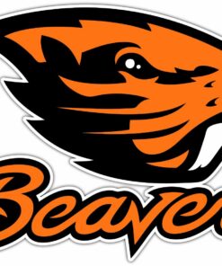 Oregon State Beavers NCAA New Logo Vinyl Decals Sticker For Car Truck Door And Window Laptop Gifts For Fans